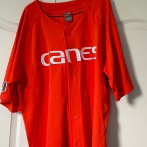 Nike Miami Hurricane jersey